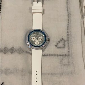Michael Kors White Crystal Watch